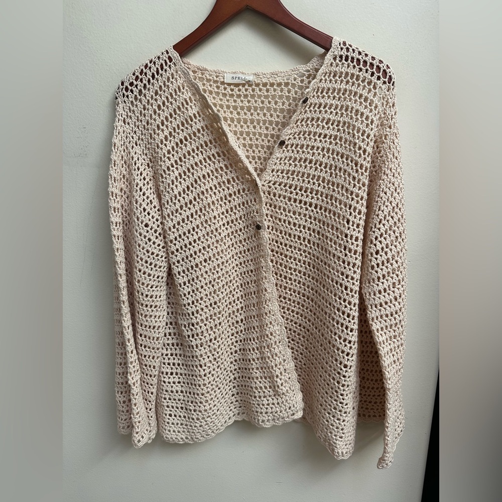 New Spell & The Gypsy Collective Salina Crochet Cardigan